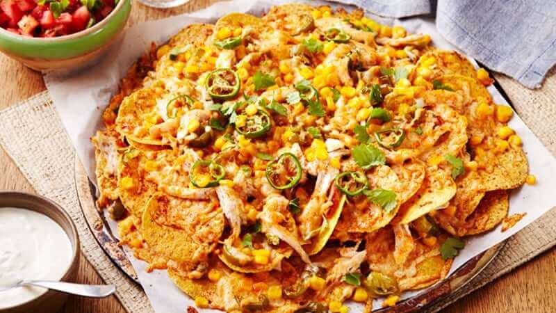 NACHOS FACILI AL POLLO (15 MINUTI)